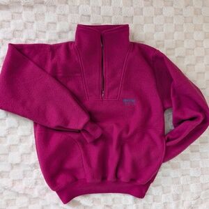 Vintage 90's Half-Zip Fleece Pullover